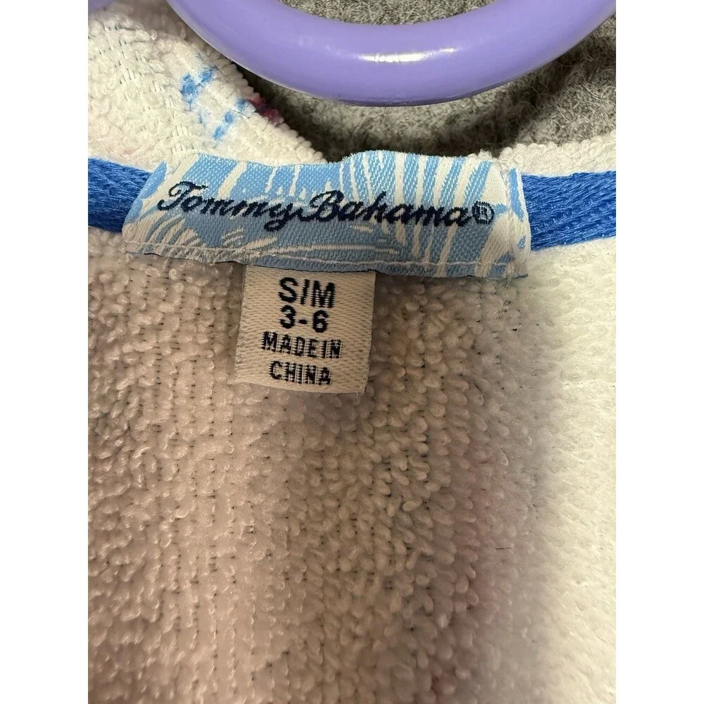 Tommy Bahama Boys Cover‑Up – Size 3–6 (S/M) – Palm Tree Print – NWT